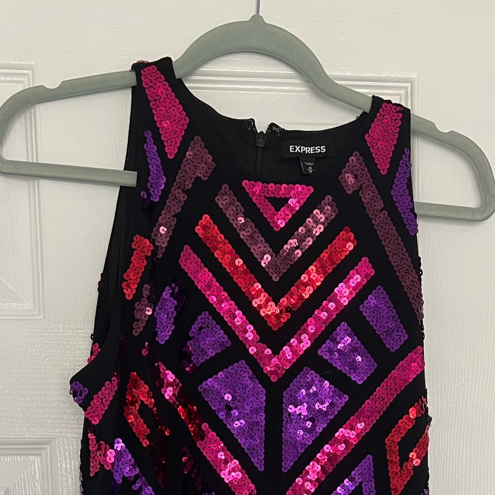 Express Sequin Party Dress